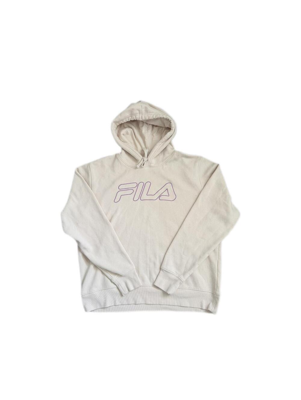 Women’s Fila cream colored hoodie size XL